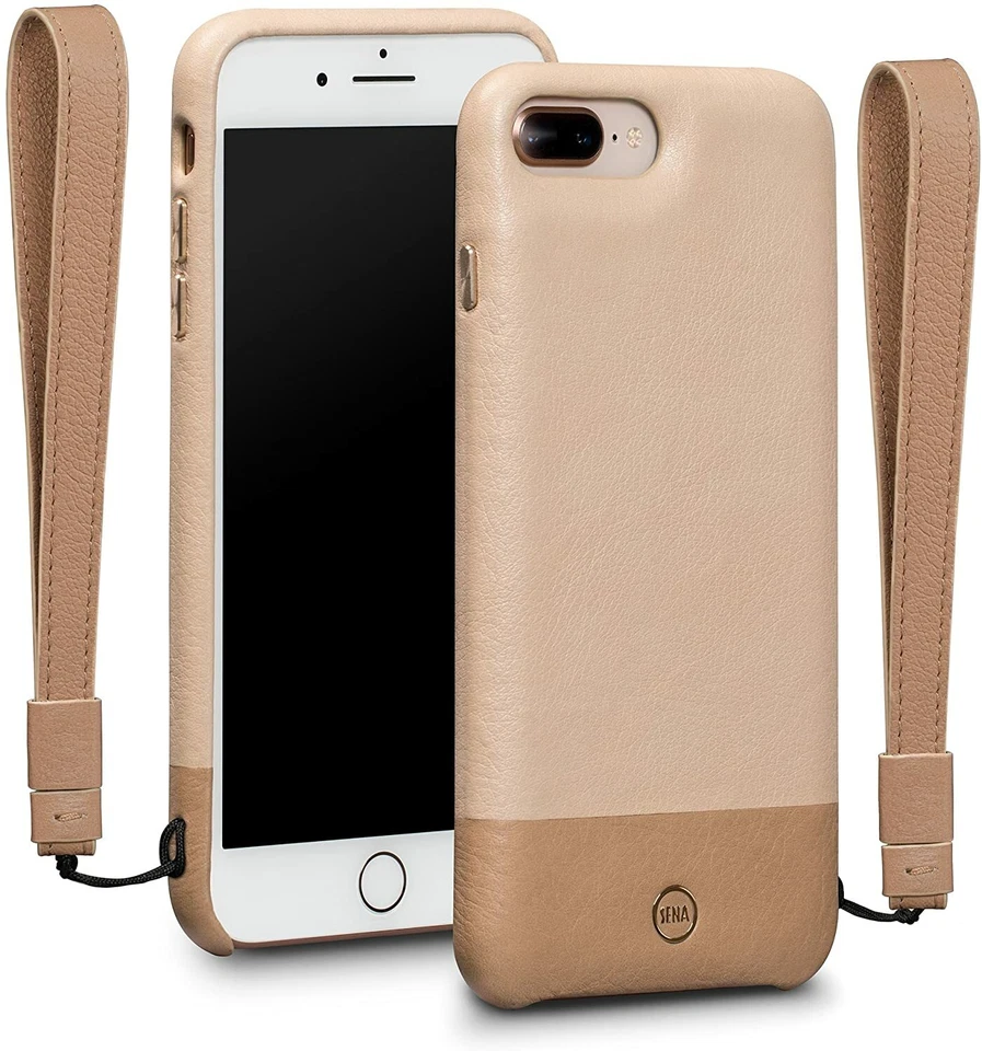 Funda Arri Muñequera Cuero Cordón A Presión para Nuevo iPhone SE 2020 / iPhone 8 / 7 Foto 3 de 4