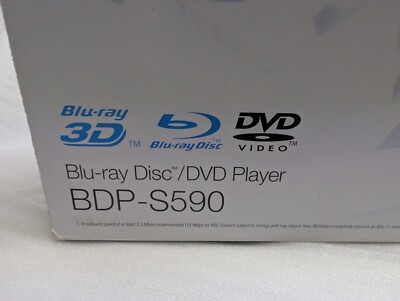 Sony BDP-S590 3D Blu-Ray Player for sale online | eBay Sony BDP-S590 3D Blu-Ray Player for sale online | eBay