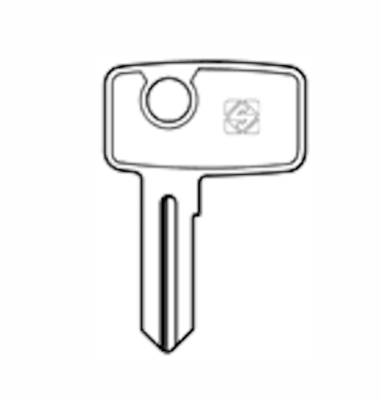 B&amp;D Garage Roller Door Key Cut To Code Number Suits L&amp;F, Gliderol, BnD Keys