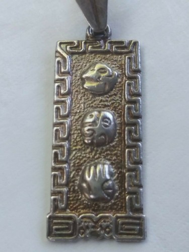 925 STERLING SILVER MAYA ORO MAYAN 