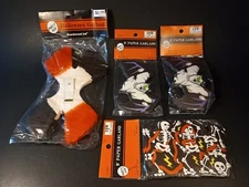 NOS Vtg Party Fun Halloween Garland Beachwood Ltd Decoration Lot of 4