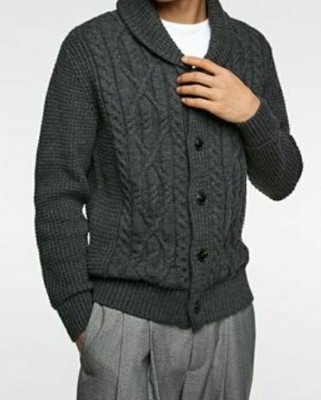 zara cardigan mens