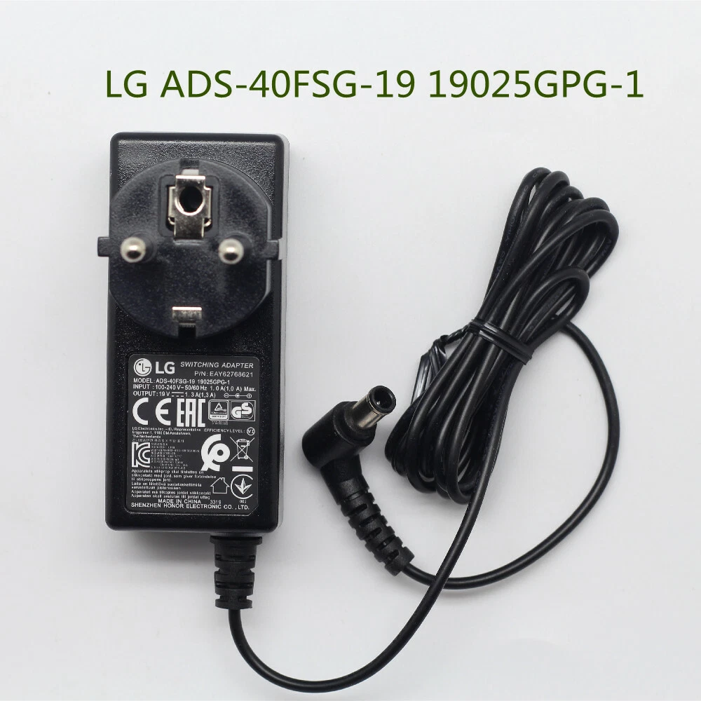 19V ADS-40FSG-19 AC Switching Adapter For LG LCAP16A-A