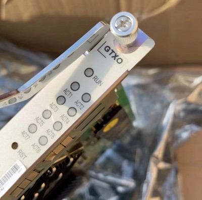 New ZTE OLT XGPON GTXO 10GE Board With 8 XFP N1/N2 For C300/C320 Service Card