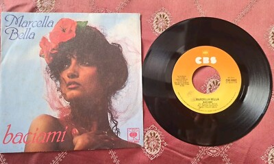 45 Giri MARCELLA BELLA  ︎ BACIAMI/RIO DE JANEIRO Cbs 1980 NM/NM