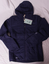 Ibex Wool Aire Lightweight Hoodie Jacket - Midnight Navy - Small S