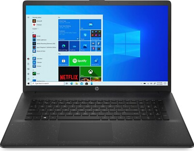 HP Multimedia Notebook 17 Zoll | Intel 3.1Ghz | 16GB DDR4 | 512 GB SSD | Win11