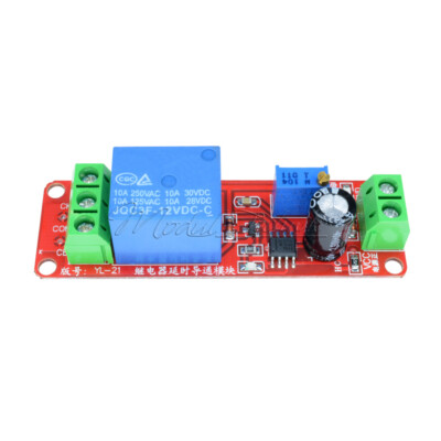 1/2/5/10PCS 12V Delay Relay Shield Timer 0 to 10 Second Switch Module NE555