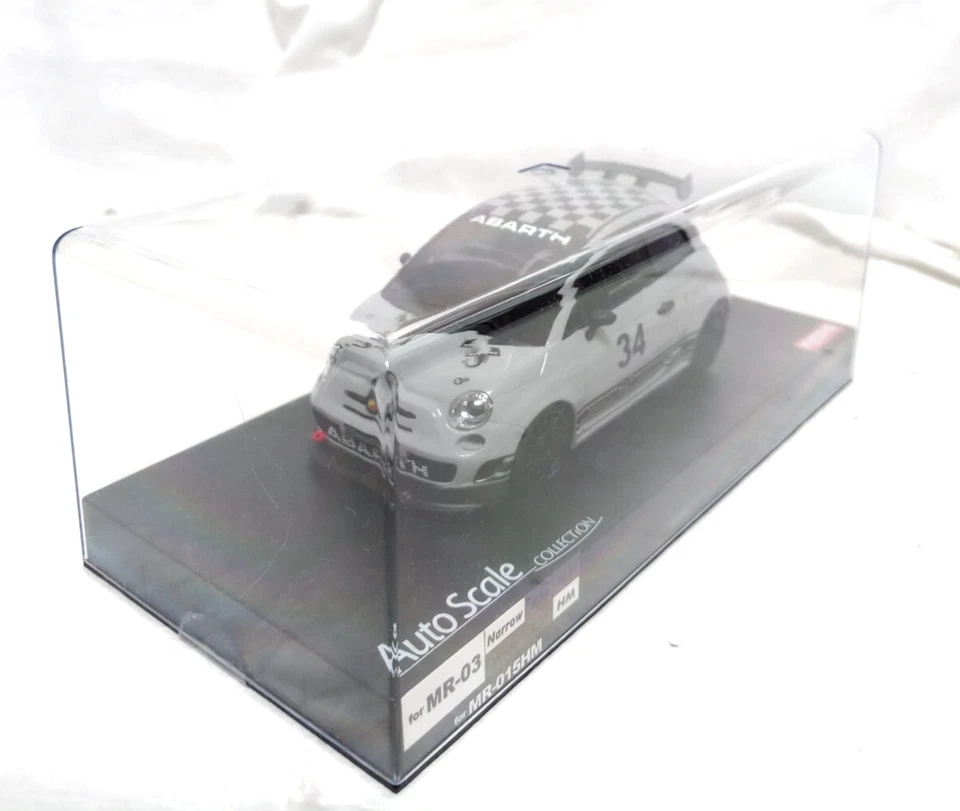 Kyosho Mini-Z ASC ABARTH 695 ASSETTO CORSE No.MZP134GB MR-03 Narrow HM - Image 3 of 4