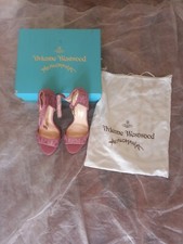 BNWT Vivienne Westwood Anglomania Pink High Heel Size 39