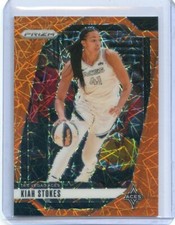 2024 Panini Prizm WNBA KIAH STOKES #122 ORANGE VELOCITY ACES