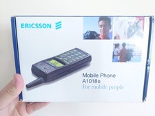 Boxed ERICSSON A1018s Unlocked Vintage Mobile Phone brick retro elders classic