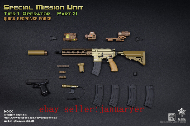 Easy&Simple Es26040c 1/6 Tier 1 Smu Operator Part Xi Quick