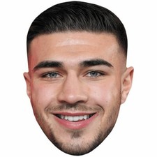 Tommy Fury Smile Celebrity Mask, Flat Card Face