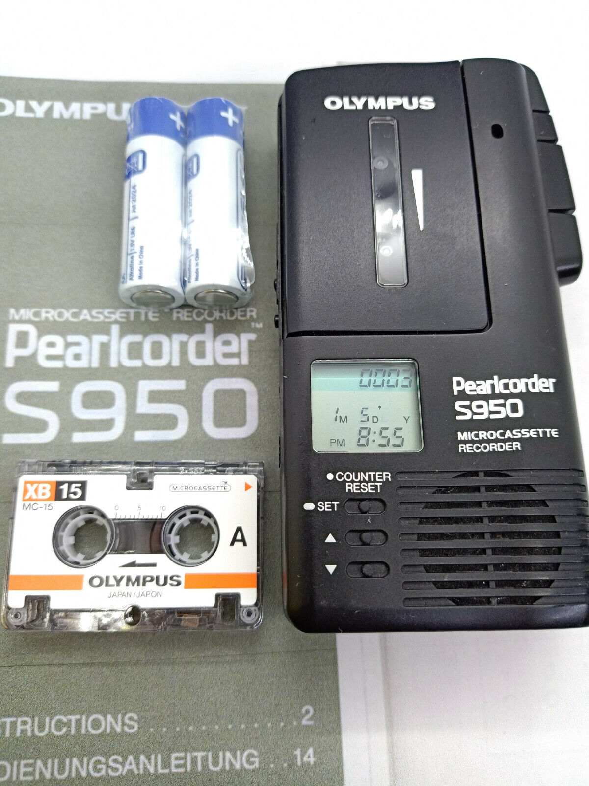 Recommendation Olympus Popular S950 MicroCassette Pearlcorder Dictaphone Voice Recorder