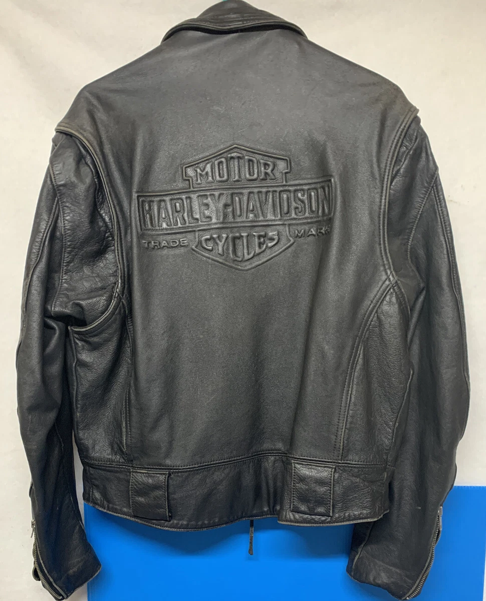 Authentic harley davidson leather best sale jacket