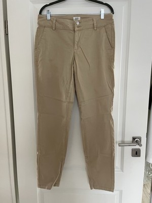 QS S.oliver Chino Hose Beige Gr. 38 L32 Wie Neu