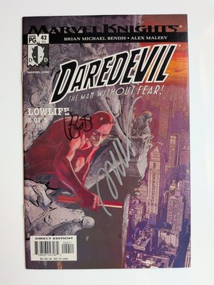 Daredevil #42 Signed by Brian Michael Bendis & Alex Maleev @ WWPhilly 2007