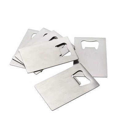 Anbers Stainless Steel Credit Card Size Opener, 6 Packs Opener 