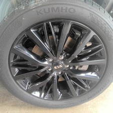 Used Wheel Fits 2020 Kia Telluride 20x7-12 Alloy 20 Spoke Gloss Black Grade A