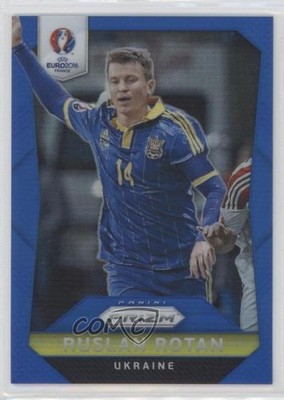 2016 Panini Prizm UEFA Euro Blue Prizm 8/249 Ruslan Rotan #215 Rookie RC 4t7
