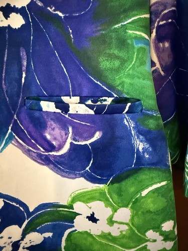 Vintage Tori Richard Honolulu Shirt Men's Medium Blue Green 100% Polyester USA - Picture 4 of 5
