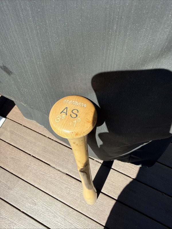 In Game Used Broken Bat Andrew Stevenson Washington Nationals Baseball