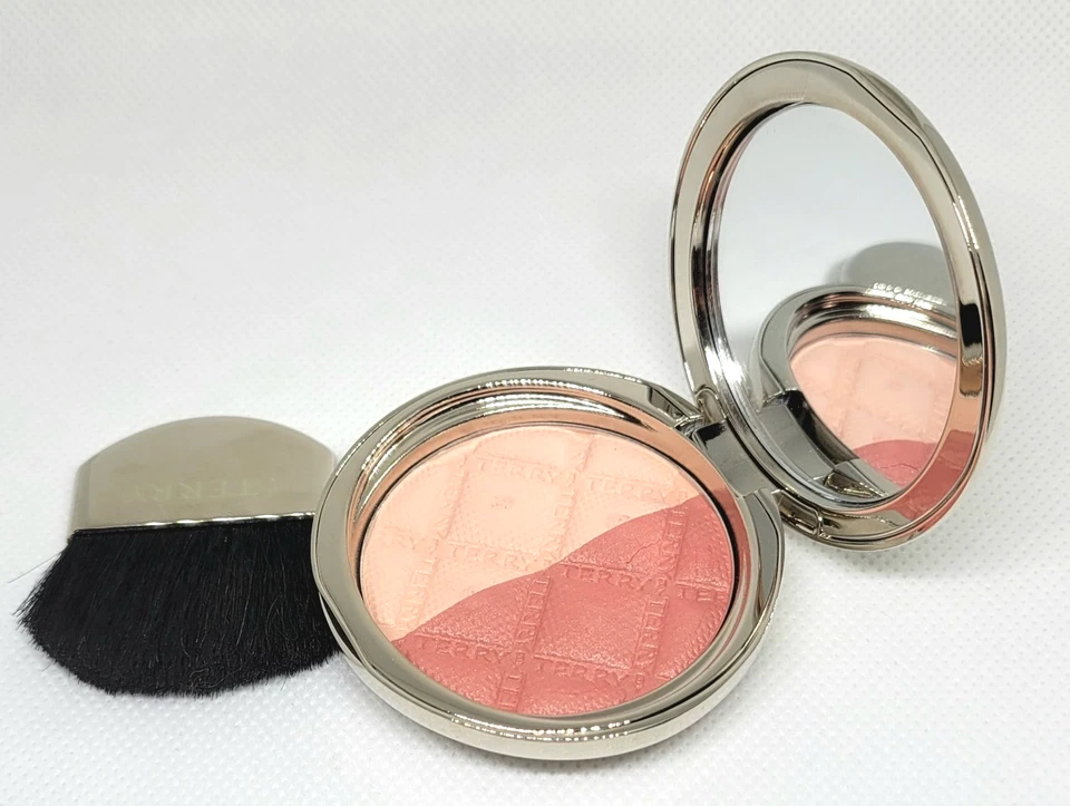 POR TERRY ♡ 400 FORMA ROSADA Terrybly Densiliss Rubor Contorno Dúo Polvo Mejilla Foto 2 de 4