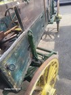 John Deere Antique Horse-Drawn Wagon Green Yellow Wood Metal — photo 3