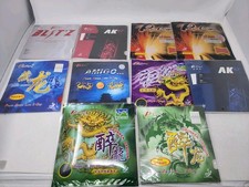 x10 CHEAP!!! NEW Palio Table Tennis Rubbers Bundle