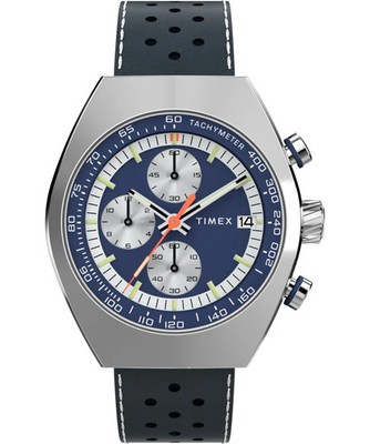 Herren Neu Sehr Smart Timex Legacy Tonneau Chronograph Tachymeter 42mm Uhr