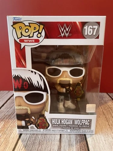 Funko Pop! Vinyl: WWE Hulk Hogan Wolfpac #167 Mint Condition