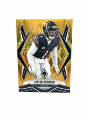 JAYLON JOHNSON 2025 Phoenix International Gold Mojo Prizm /10 Chicago Bears #45