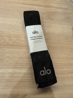 New ALO YOGA Extra Long Black Mat Strap