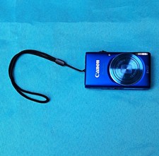 Canon PowerShot ELPH 115 IS Blue Point Shoot 16MP 8x Zoom Image Stabilization