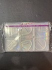 SHANY Stay Jelly Silicone Sponge Set - 6 Clear Makeup Blending Sponges