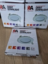 Red Arrow 6W LED RECESSED CIRCULAR ORBIT DOWNLIGHT 4000K COOL WHITE  ORB6-40