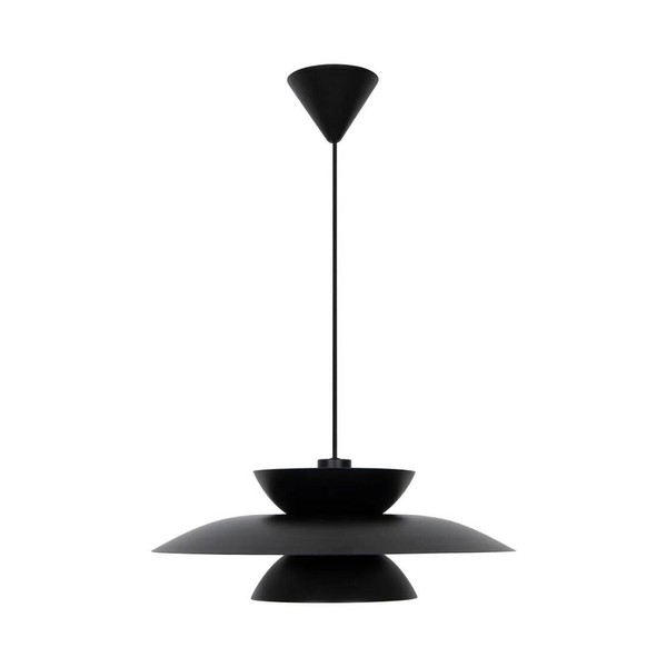 Moderne Skandinavische HäNgelampen 1X40W/E27, IP20, Farbe Schwarz - Neu-image