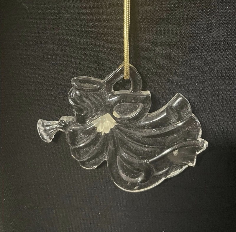 Glass Angel Ornament