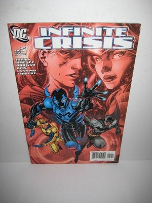 Infinite Crisis 5 2006 1st APP new Blue Beetle Movie Jim Lee Variant Cover