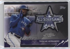 2021 Update MLB ASG Commemorative Sleeve Logo Black Teoscar Hernandez Patch 8k4