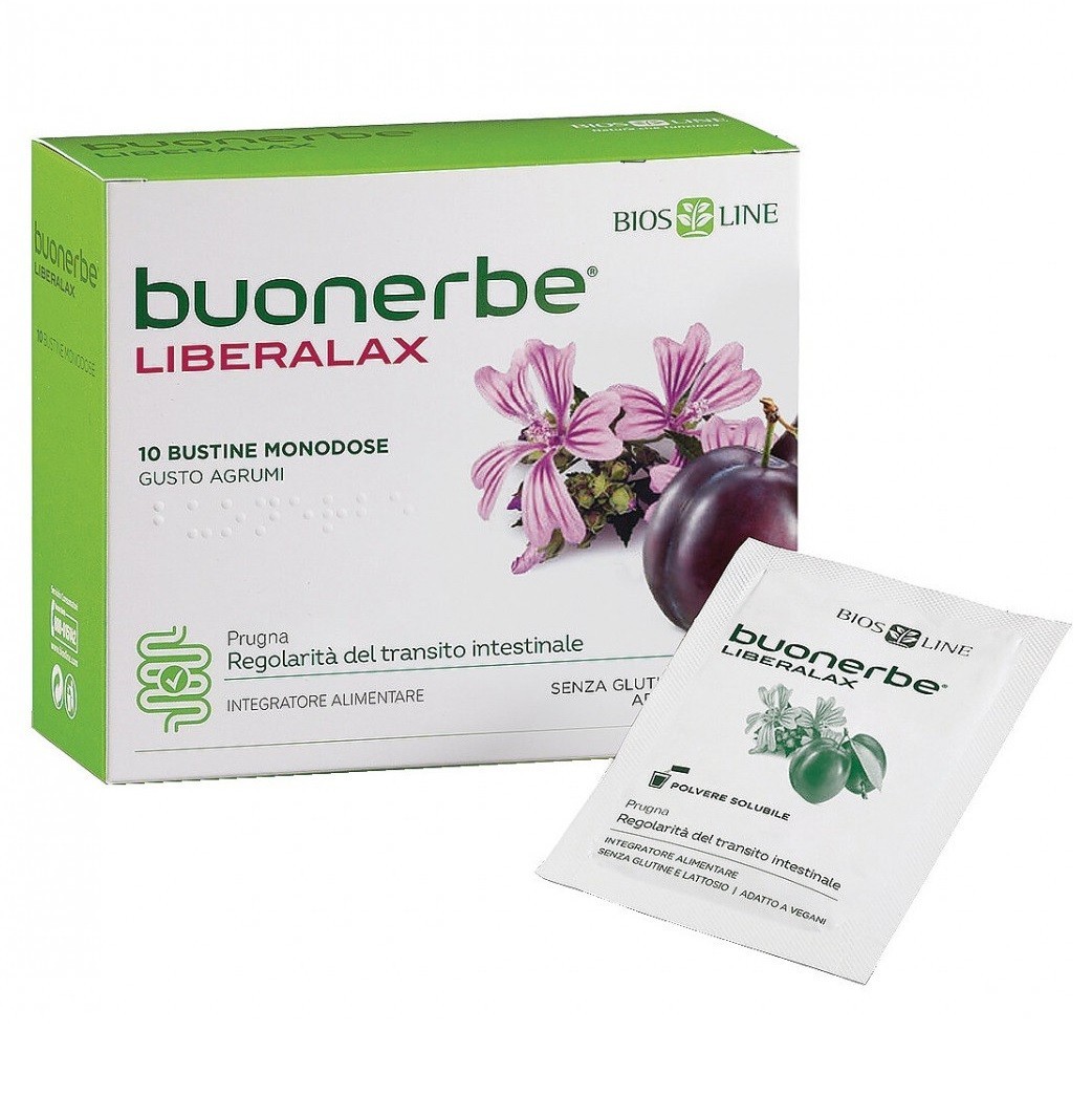 Buonerbe LiberaLax 10 Bustine - Integratore per il Transito Intestinale - Immagine 2