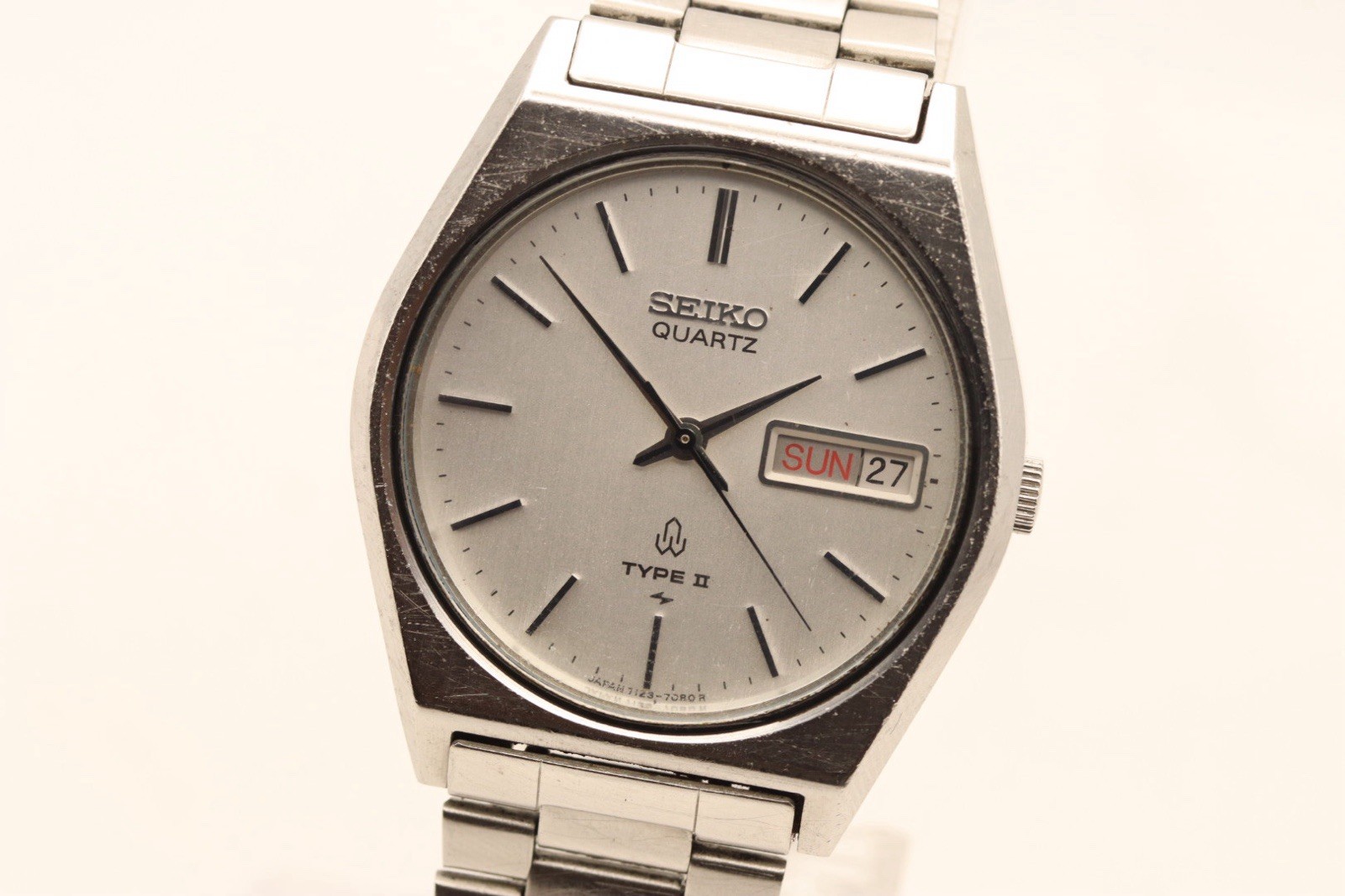 7123-7080 Men’s Watch Vintage From Japan II Seiko [Exc+5] Quartz Type - vintagewatches.pk