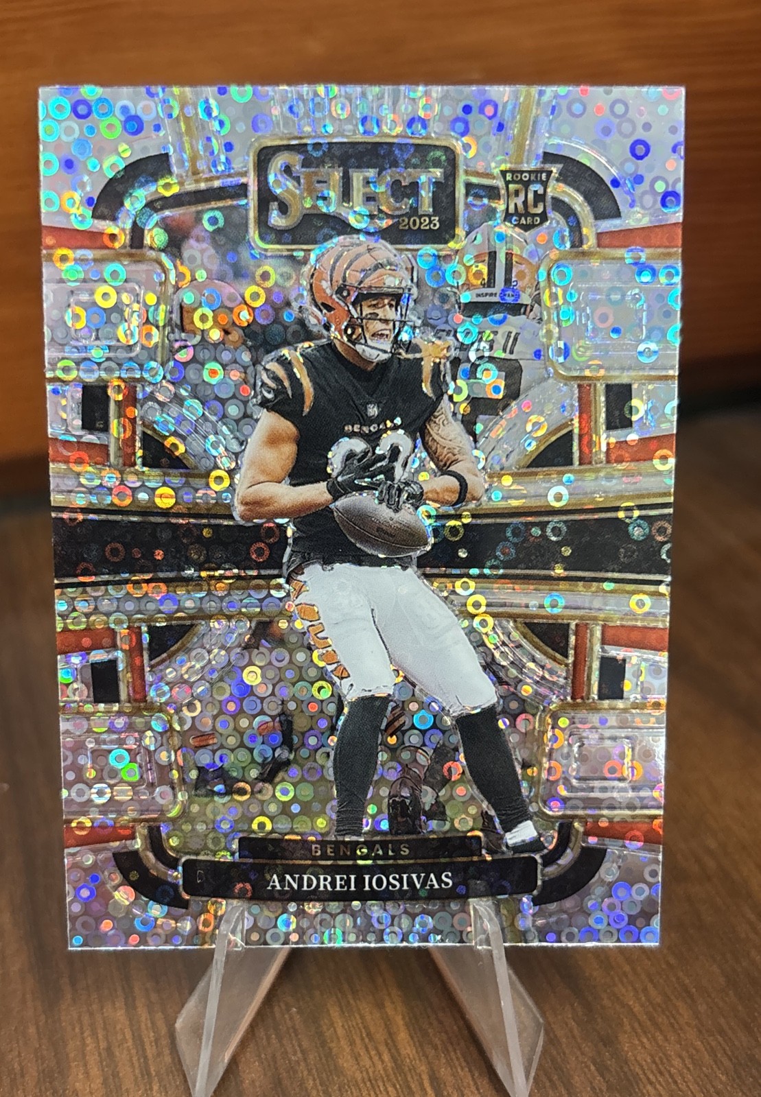 2023 Panini Select - Concourse Andrei Iosivas #21 Disco Prizm (RC)