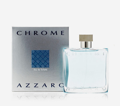 Azzaro Chrome Eau de Toilette Spray Regular Size Fragrance, 3.4 fl oz