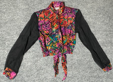 JOULE ENERGY VINTAGE Top Womens XS Sheer Slee...