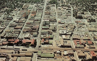 Albuquerque NM New Mexico Downtown Train Railroad Depot Station Vtg Postcard J1