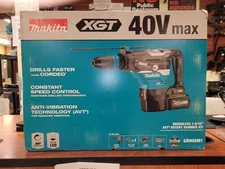 Makita 40V Max XGT Brushless Cordless 1-9/16 in. AVT Rotary Hammer Kit GRH05M1