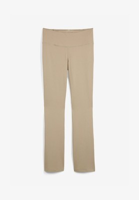 Funktions-Leggings Flared Gr. 52/54 New Khaki Damen Fitness Yoga Hose Pants Neu