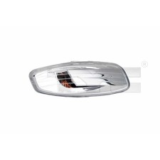 Blinkleuchte Blinker rechts Außenspiegel WY5W chrom für Peugeot 207 CC